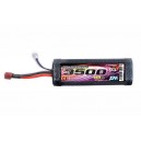 Batterie LiPo 2S 7,4V 3500mah 25C HARD CASE T2M pour voiture