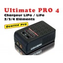 Chargeur MHDPRO ULTIMATE PRO 4 LiPo/LiFe compatible 2S, 3S et 4S