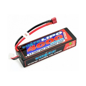 Batterie LiPo 2S 7,4V 4000mAh 50C HARD CASE VOLTZ pour voiture
