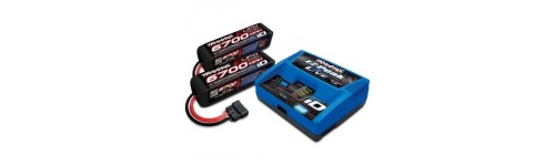 9-1-Packs chargeurs TRAXXAS
